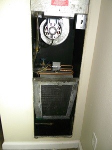 AirRevive re-commissioned vertical fan coil unit